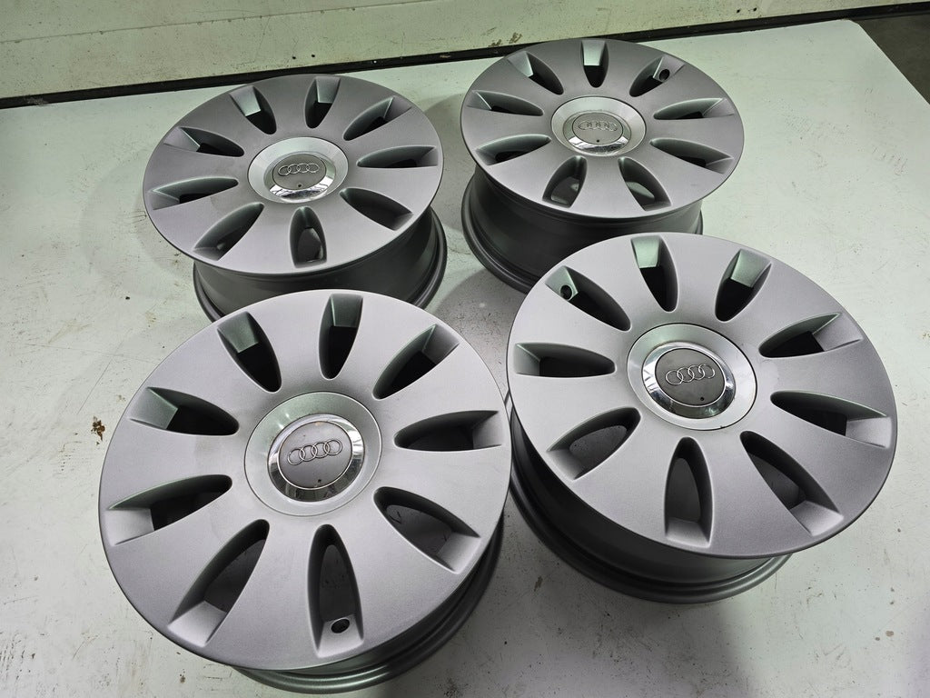 4x Alufelge 16 Zoll 7.0" 5x112 35ET Audi C6 A4 B6 B7 Rim Wheel FEL6960234588nu