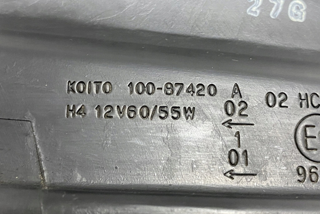 Frontscheinwerfer Mitsubishi Pajero III 10087420 Rechts Scheinwerfer Headlight