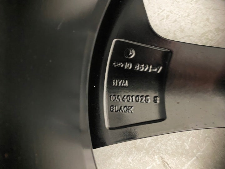 1x Alufelge 19 Zoll 7.5" 5x112 50ET Glanz Schwarz 10A601025H VW I Rim Wheel FEL2776375113wv