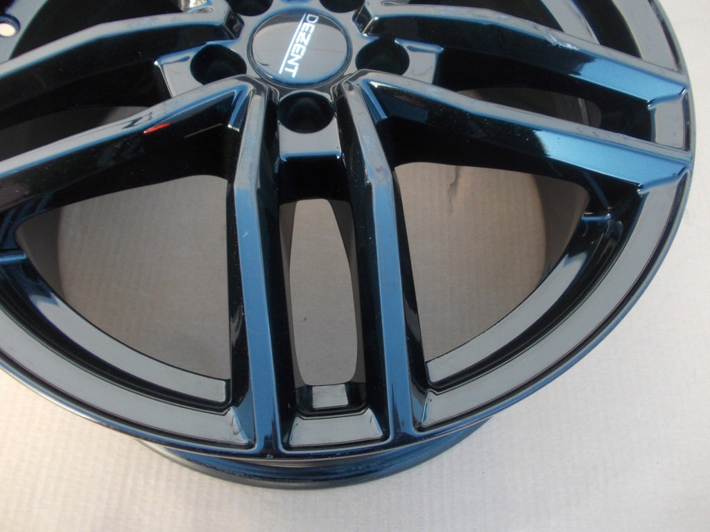 1x Alufelge 17 Zoll 7.0" 5x100 45ET Glanz Schwarz KBA53207 Rim Wheel FEL1236651160pe