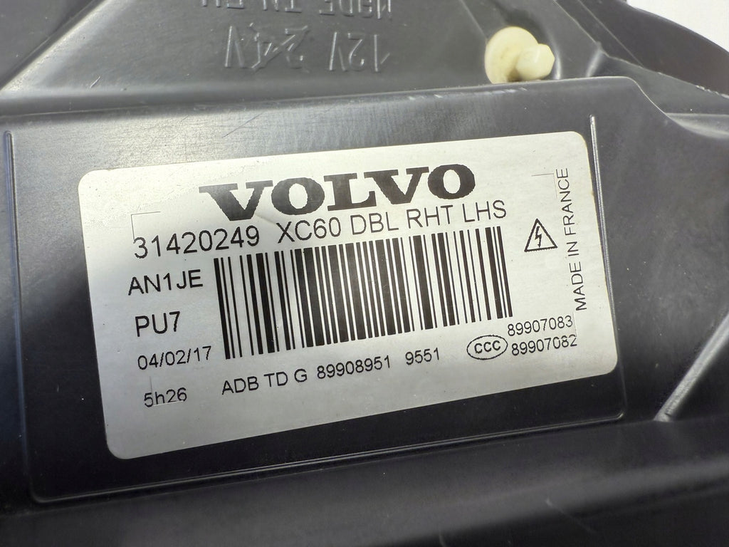 Frontscheinwerfer Volvo Xc60 31420250 31420249 Ein Satz Scheinwerfer Headlight SCH8731731307rq