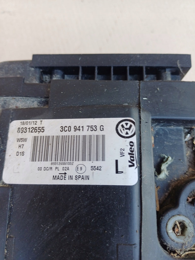 Frontscheinwerfer VW Passat 3C0941753G Xenon Links Scheinwerfer Headlight SCH5700770648ul