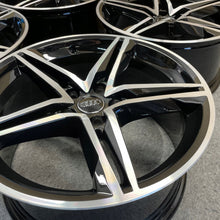 Laden Sie das Bild in den Galerie-Viewer, 4x Alufelge 18 Zoll 8.0" 5x112 40ET Glanz Silber 8W0601025EC Audi A4 Rim Wheel FEL3949018147zd