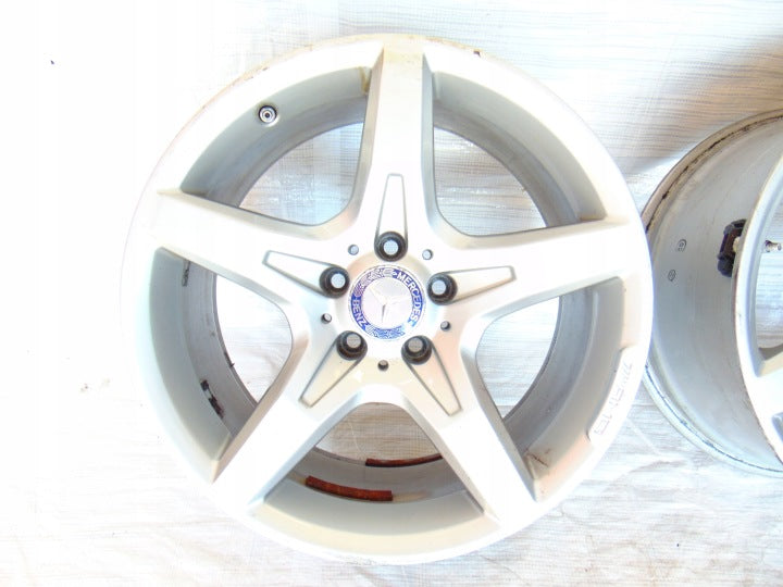 1x Alufelge 18 Zoll 7.5" 5x112 42ET A1724012602 Mercedes-Benz Slk R171 Rim Wheel FEL9624445423hs