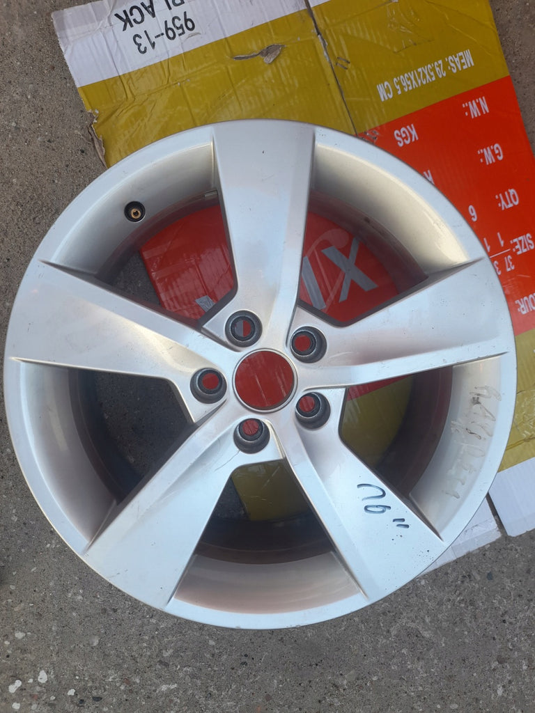 1x Alufelge 16 Zoll 6.5" 5x112 5JA601025AD Skoda Rim Wheel FEL8826662200qf