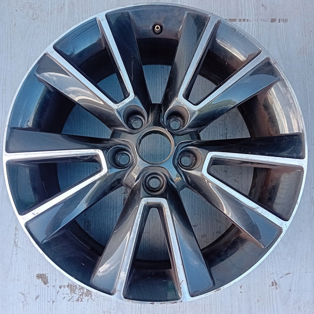 1x Alufelge 17 Zoll 7.0" 5x112 45ET Glanz Schwarz 5L0601025AC Skoda Yeti FEL5107061503wt