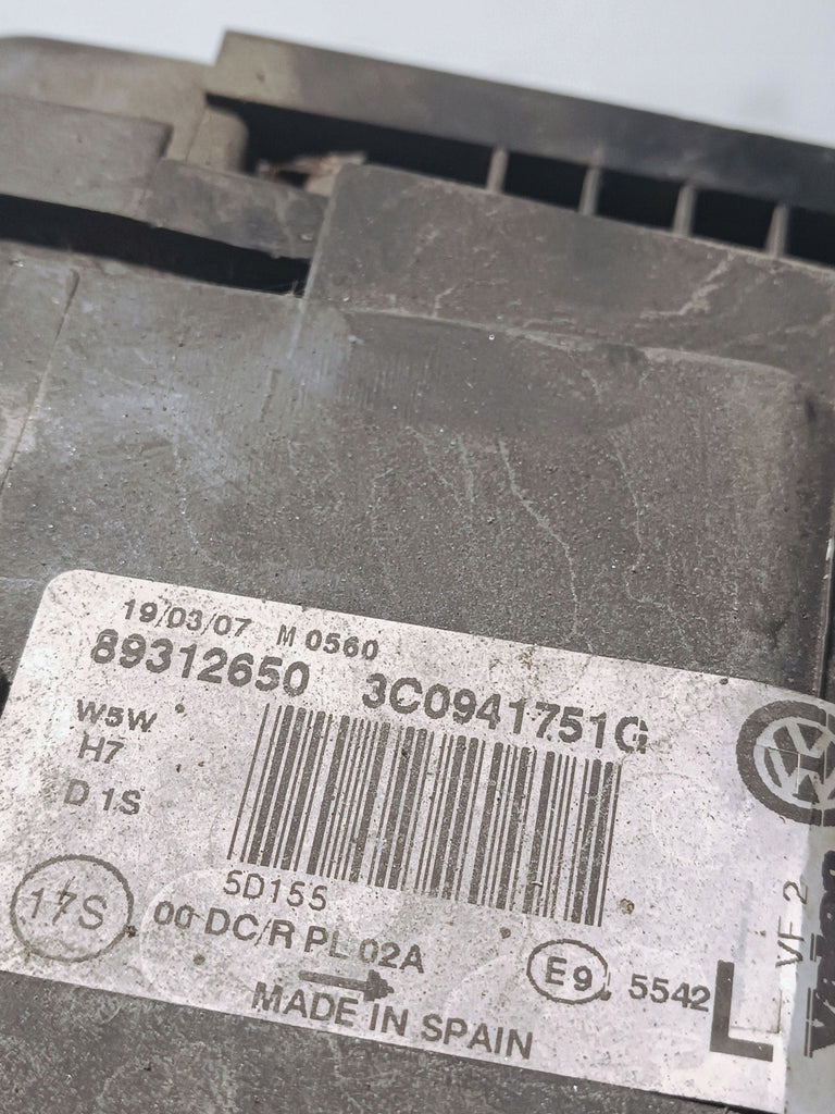 Frontscheinwerfer VW Passat 3C0941751G 3D0907391B Links Scheinwerfer Headlight SCH2045280711zn