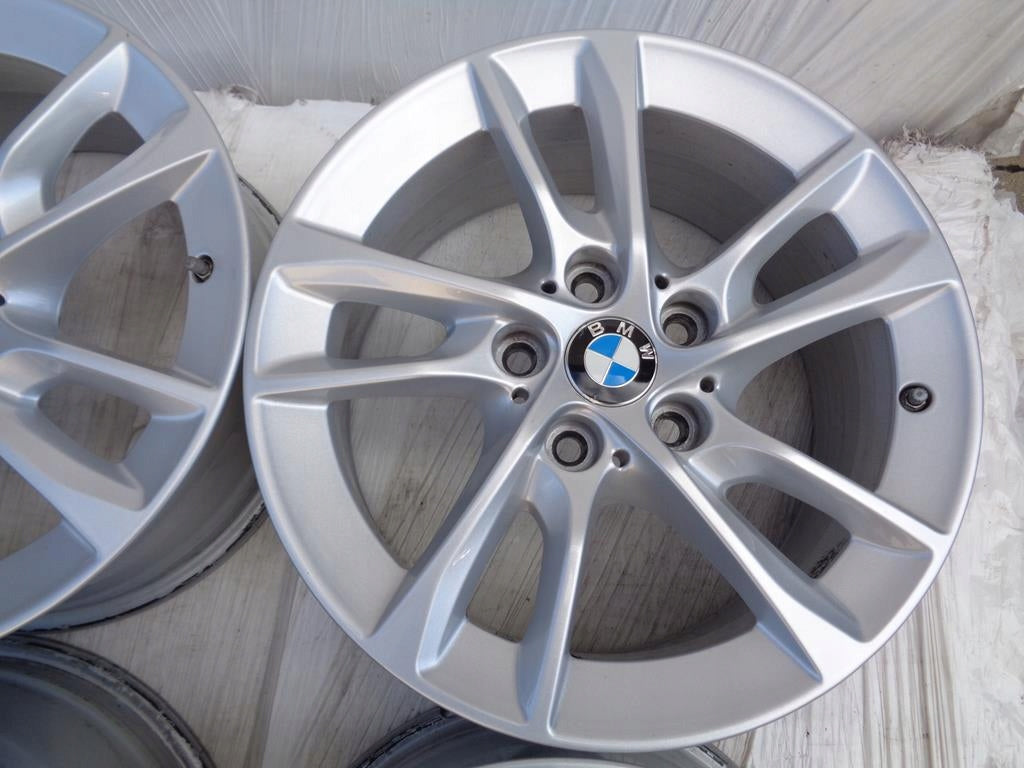 4x Alufelge 16 Zoll 7.0" 5x112 47ET Glanz Silber 6855083 BMW 2 F45 F46 Rim Wheel FEL9239285017gy