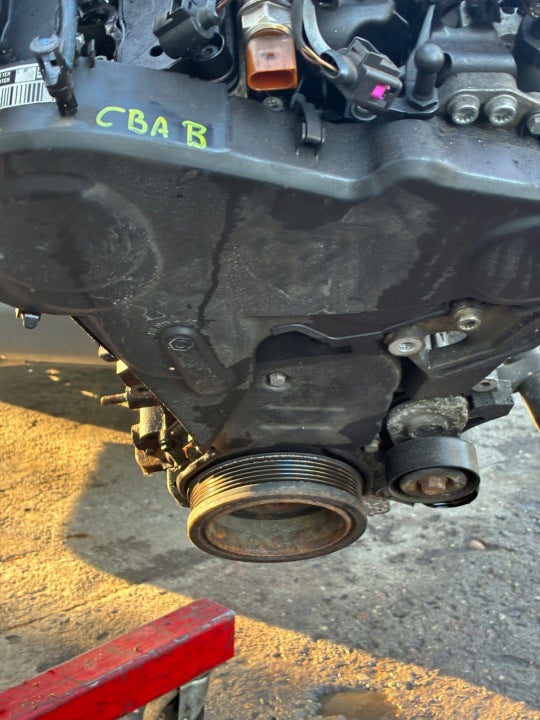 Motor VW CBAB 2.0 278TKm Diesel Engine Unkomplett MOT6680913160ao