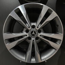 Laden Sie das Bild in den Galerie-Viewer, 4x Alufelge 18 Zoll 8.5&quot; 5x112 56ET Glanz Graphit A2054012902 Audi S205 W205 Mg