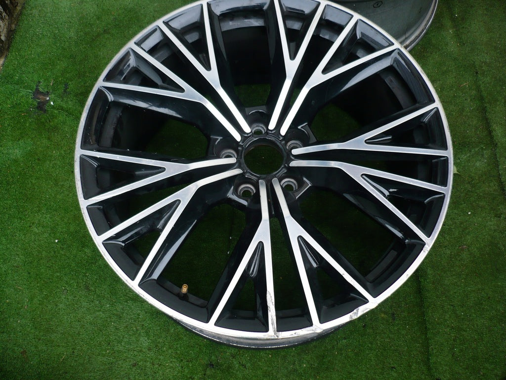 1x Alufelge 20 Zoll 9.0" 5x112 37ET Glanz Schwarz 4G8601025BE Audi A6 A8 FEL2059811260ag
