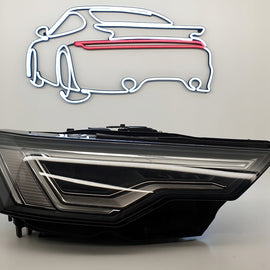 Frontscheinwerfer Audi A6 4K0941040 Full LED Rechts Scheinwerfer Headlight SCH6014308939rt