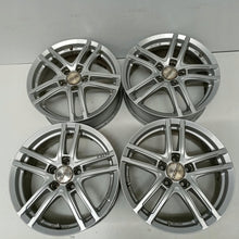 Laden Sie das Bild in den Galerie-Viewer, 4x Alufelge 17 Zoll 6.5" 5x112 44ET Glanz Silber Rim Wheel FEL4525304200jp