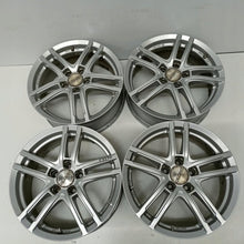 Laden Sie das Bild in den Galerie-Viewer, 4x Alufelge 17 Zoll 6.5" 5x112 44ET Glanz Silber Rim Wheel FEL4525304200jp