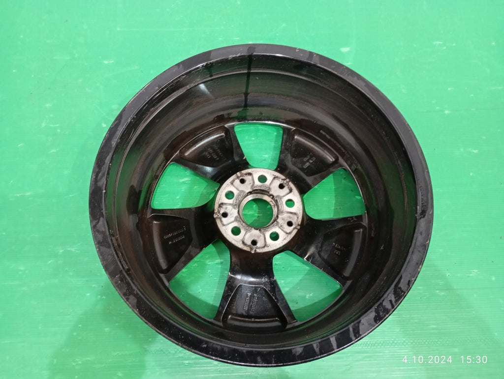 1x Alufelge 18 Zoll 7.0" 5x112 22ET Glanz Schwarz 6877323 BMW X3 G01 Rim Wheel FEL5656694130ul