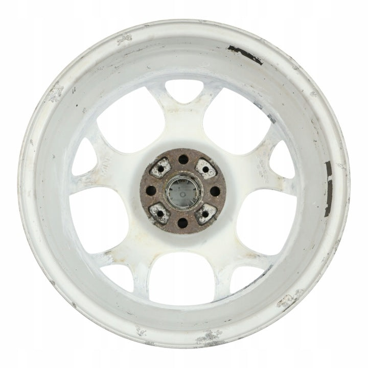 1x Alufelge 16 Zoll 6.5" 4x100 48ET Glanz Weiß 1512351 Mini R52 R50 R53 FEL1401119901qa