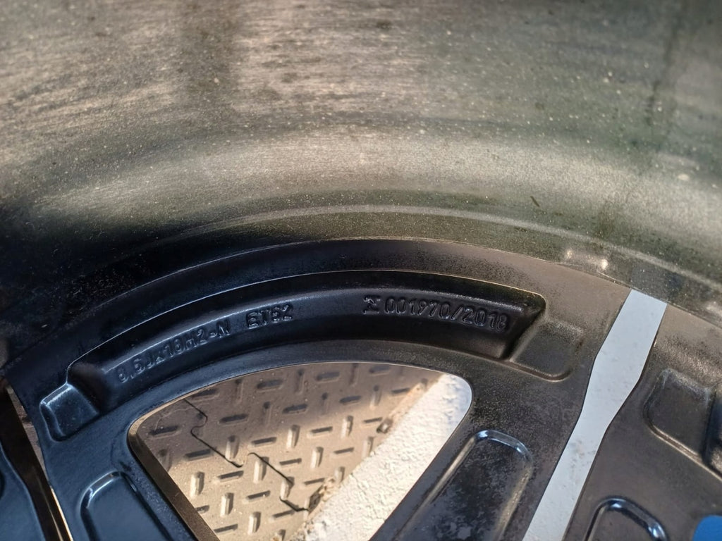 1x Alufelge 18 Zoll 8.5" 5x112 52ET Glanz Schwarz A2064011800 Mercedes-Benz FEL3703637606nx