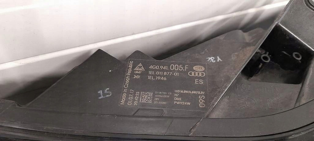 Frontscheinwerfer Audi A6 4G0941005F Vorderseite Scheinwerfer Headlight