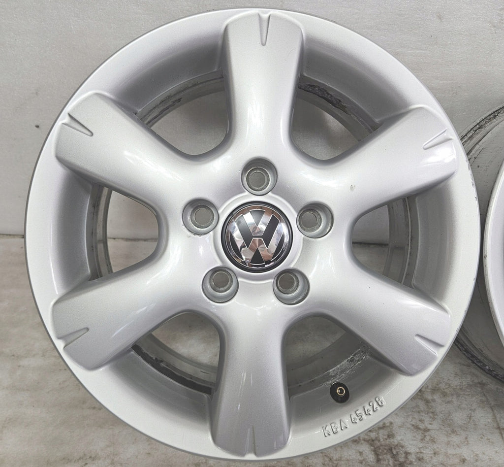 4x Alufelge 15 Zoll 6.5" 5x112 50ET 1K0601025S Audi A6 A4 Golf VIII I Rim Wheel FEL3325128970rt