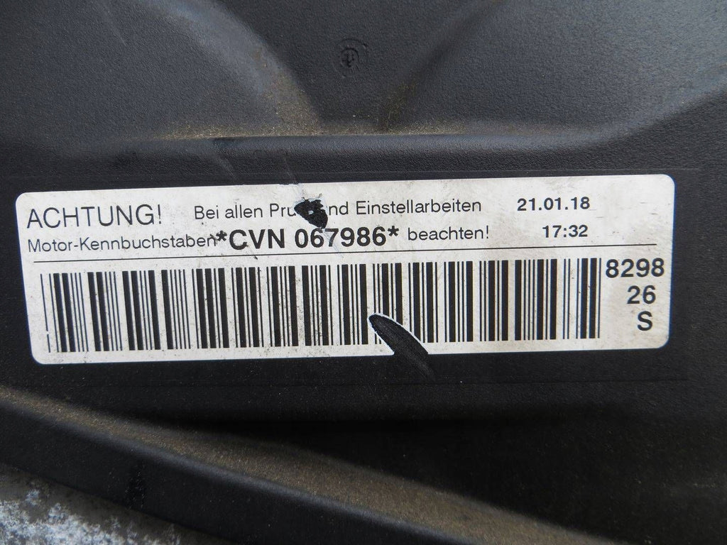 Motor Audi A4 B9 CVN 1.4 TFSI 150PS 110kW 2018 Benzin Engine Unkomplett