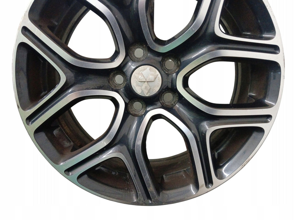 1x Alufelge 18 Zoll 7.0" 5x114.3 38ET Glanz Schwarz Mitsubishi Outlander Iii FEL4626897399do