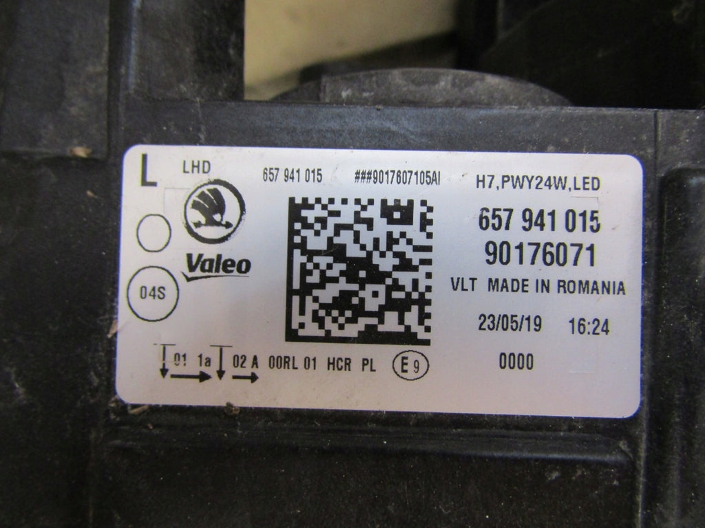 Frontscheinwerfer Skoda Scala 657941015 LED Links Scheinwerfer Headlight SCH1553820419pl