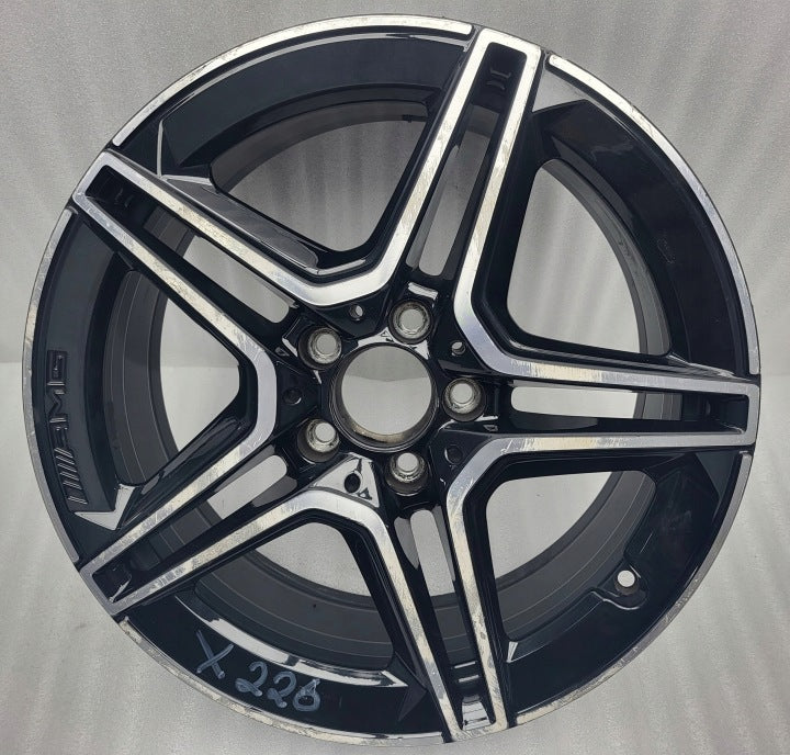 1x Alufelge 18 Zoll 7.5" 5x112 49ET A1774011500 Mercedes-Benz Cla C118 Rim Wheel FEL1278746510qp