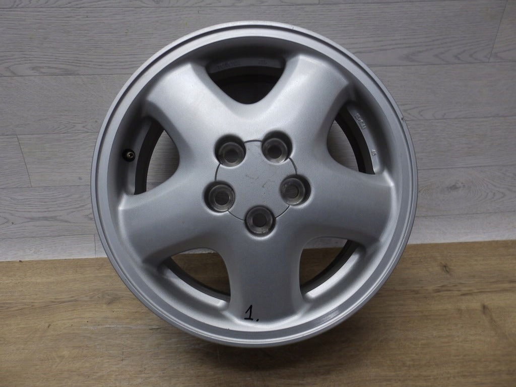1x Alufelge 15 Zoll 6.0" 5x100 45ET Toyota Corolla Celica Rim Wheel FEL5093596644pt