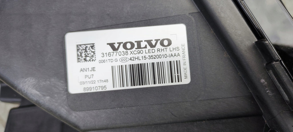 Frontscheinwerfer Volvo Xc90 II 31677038 LED Links Scheinwerfer Headlight