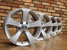 Load image into Gallery viewer, 4x Alufelge 16 Zoll 6.5" 5x112 33ET Glanz Grau VW Sharan Rim Wheel FEL2784694186am