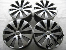 Laden Sie das Bild in den Galerie-Viewer, 1x Alufelge 16 Zoll 7.0&quot; 5x112 45ET Glanz Graphit 3C0601025C Mg Passat Rim Wheel