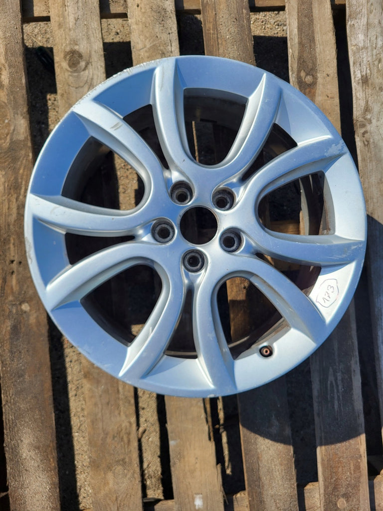 1x Alufelge 18 Zoll 7.5" 5x108 49ET 9671401880 Peugeot Rim Wheel