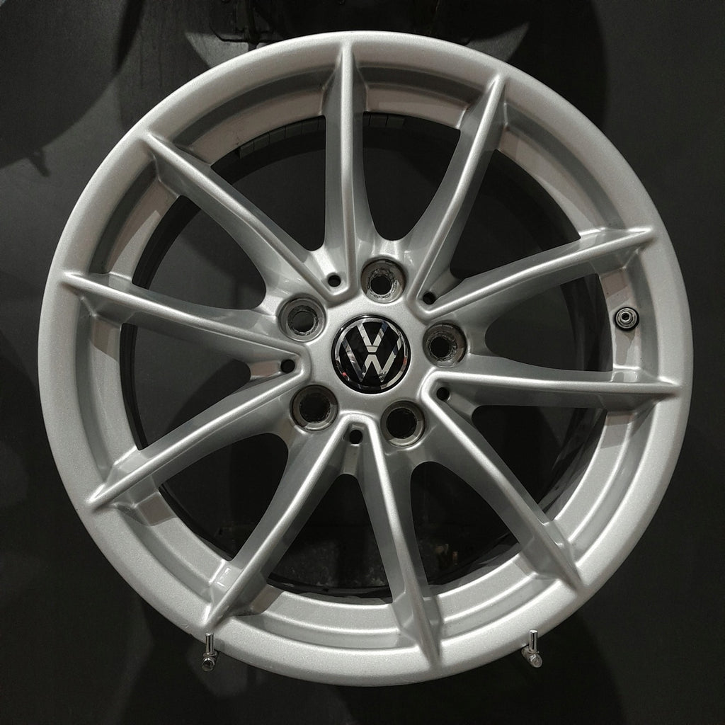 4x Alufelge 16 Zoll 6.5" 5x112 22ET 6876921-F605291 Audi I Rim Wheel FEL1877208667fc