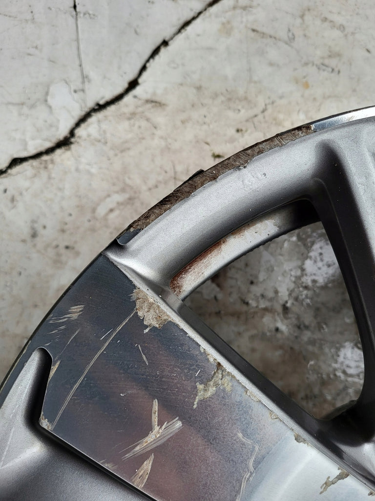 1x Alufelge 16 Zoll 6.5" 4x108 20ET Glanz Silber 9678398177 Peugeot Rim Wheel