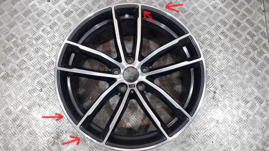 1x Alufelge 18 Zoll 9.0" 5x112 8093406 BMW G31 G30 Rim Wheel FEL9591233567dq