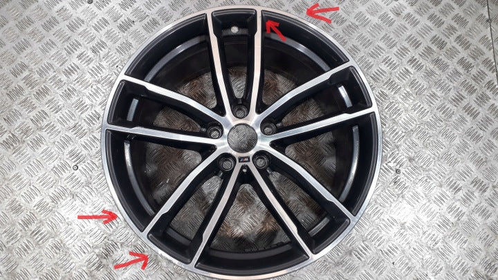 1x Alufelge 18 Zoll 9.0" 5x112 8093406 BMW G31 G30 Rim Wheel FEL9591233567dq