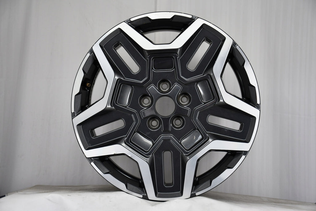 1x Alufelge 19 Zoll 7.5" 5x114.3 49 5ET Glanz Schwarz 52910-S1730 Hyundai I Mg FEL5558281777qm