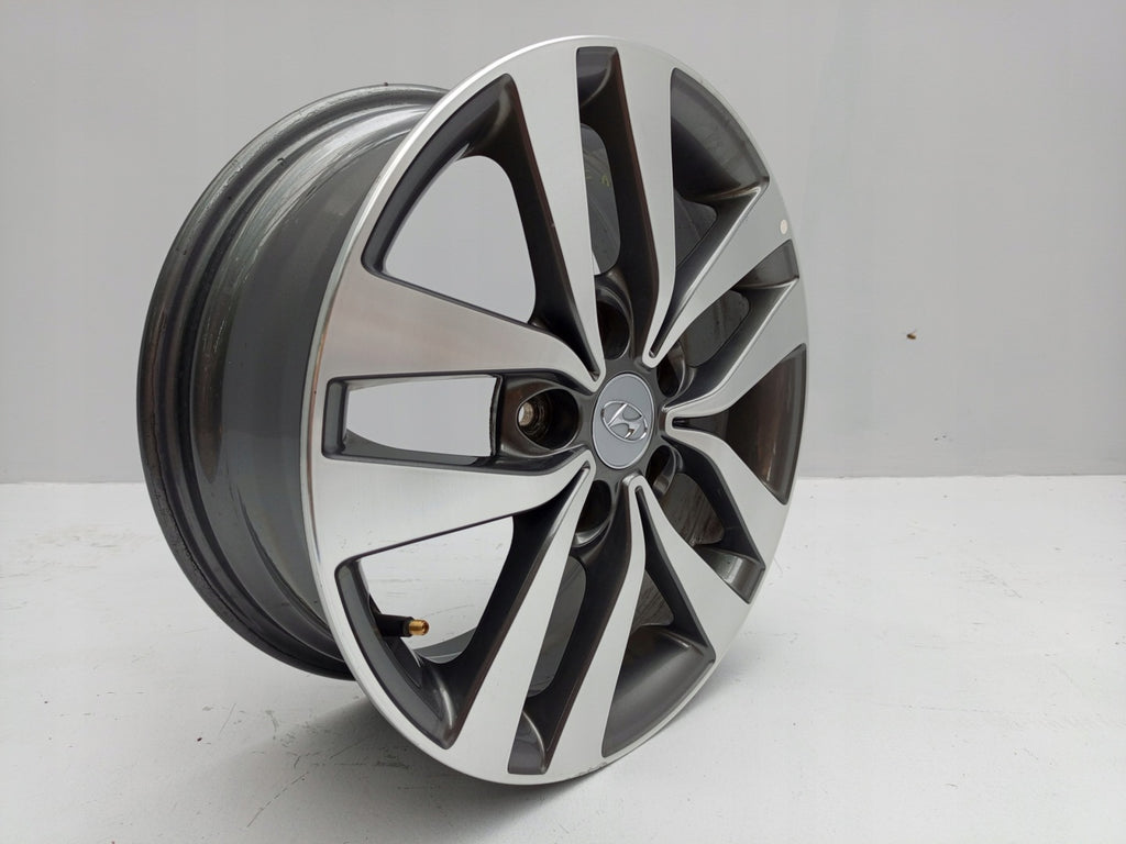 1x Alufelge 16 Zoll 6.5" 5x114.3 50ET Glanz 52910-G4200 Hyundai I30 Iii FEL2508023845bm
