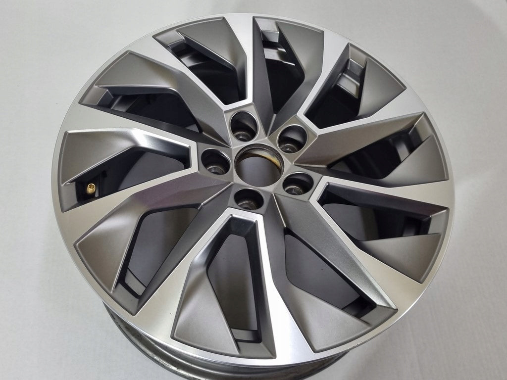 1x Alufelge 16 Zoll 7.0" 5x100 46ET 6V0601025B Skoda Fabia Iii Rim Wheel