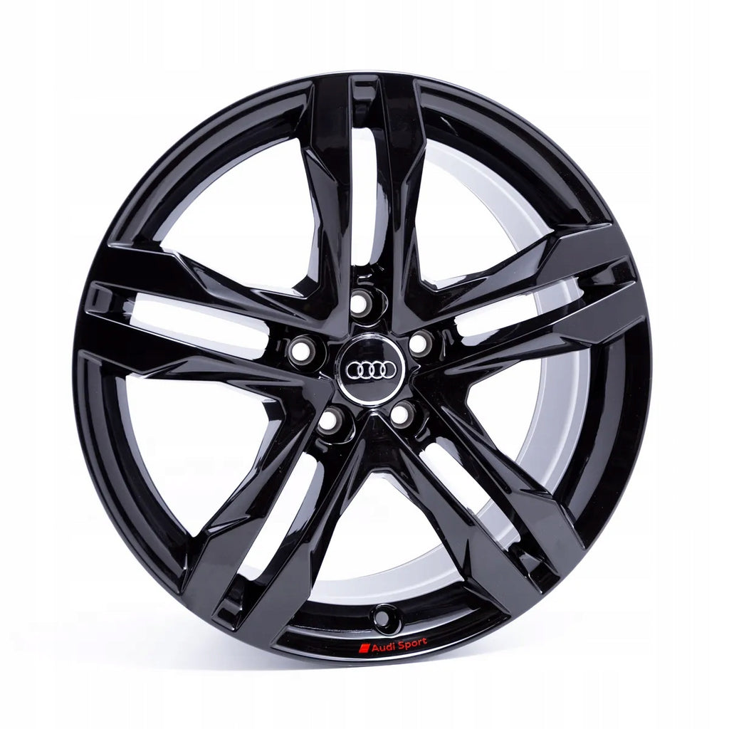 4x Alufelge 18 Zoll 7.5" 5x112 29ET Glanz Silber 8W9601025B Audi Rim Wheel FEL4833506120cx