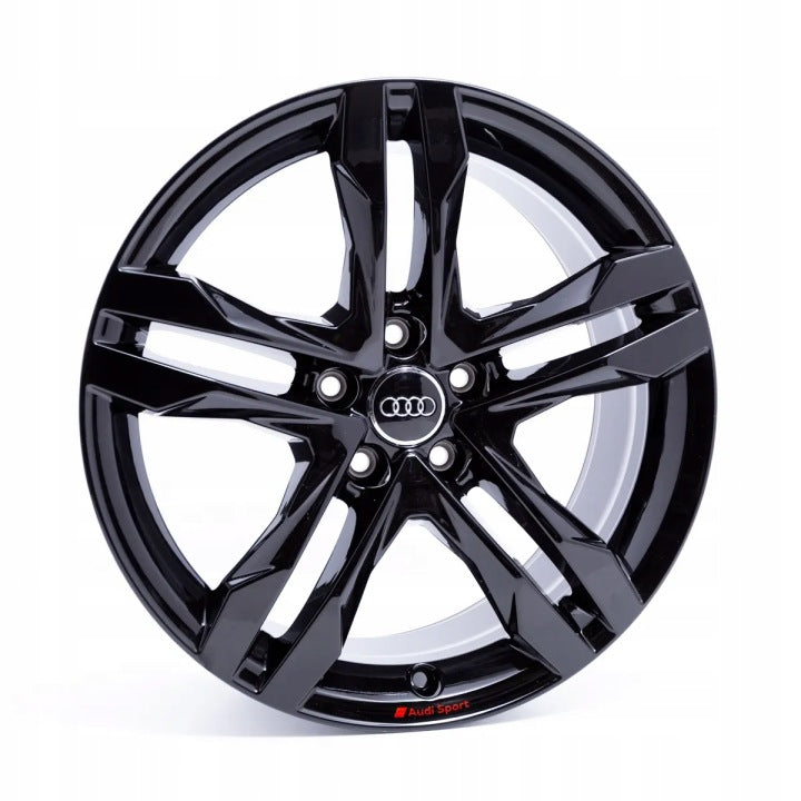 4x Alufelge 18 Zoll 7.5" 5x112 29ET Glanz Silber 8W9601025B Audi Rim Wheel FEL4833506120cx