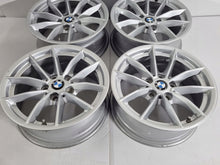Laden Sie das Bild in den Galerie-Viewer, 4x Alufelge 16 Zoll 6.5" 5x112 22ET Glanz Silber 6876921 BMW Rim Wheel FEL4423989707jh