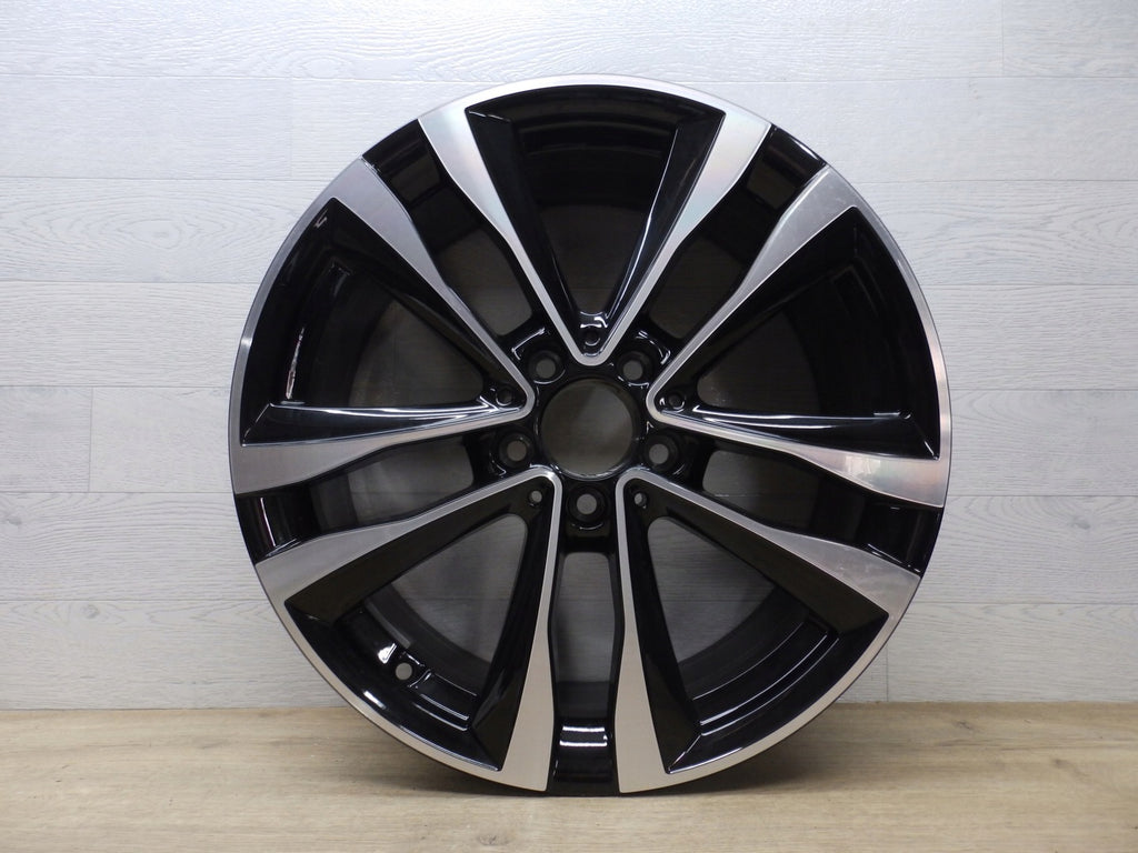 1x Alufelge 18 Zoll 7.5" 5x112 49ET Glanz Schwarz A1774012700 Mercedes-Benz