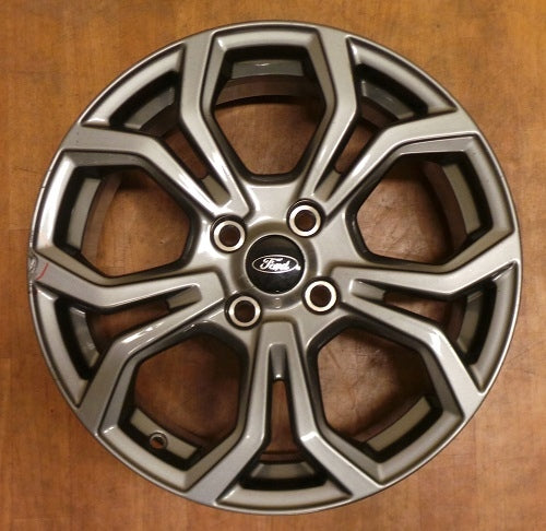 1x Alufelge 17 Zoll 7.0" 4x108 47 5ET Glanz Grau H1BJ-1007-D1A Ford Fiesta I FEL6804770018vu