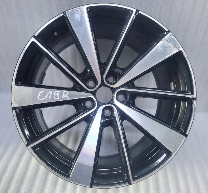 1x Alufelge 19 Zoll 9.0" 5x108 53ET Glanz Schwarz 32134523 Polestar S60 V60 FEL8120240408xj