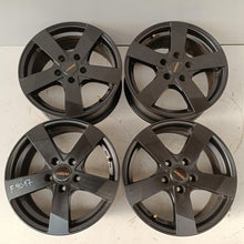 Laden Sie das Bild in den Galerie-Viewer, 4x Alufelge 16 Zoll 7.0" 5x112 40ET Glanz Schwarz Audi I Rim Wheel FEL7218775203no