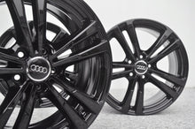 Load image into Gallery viewer, 4x Alufelge 18 Zoll 7.5" 5x112 Schwarz Audi C5 B6 B7 Rim Wheel FEL3477735949wh