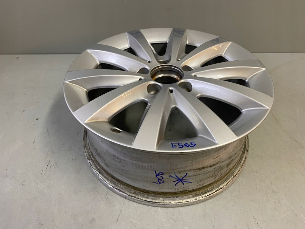 1x Alufelge 16 Zoll 6.5" 5x112 49ET A2464010500 Mercedes-Benz W246 Rim Wheel FEL5519076660cm