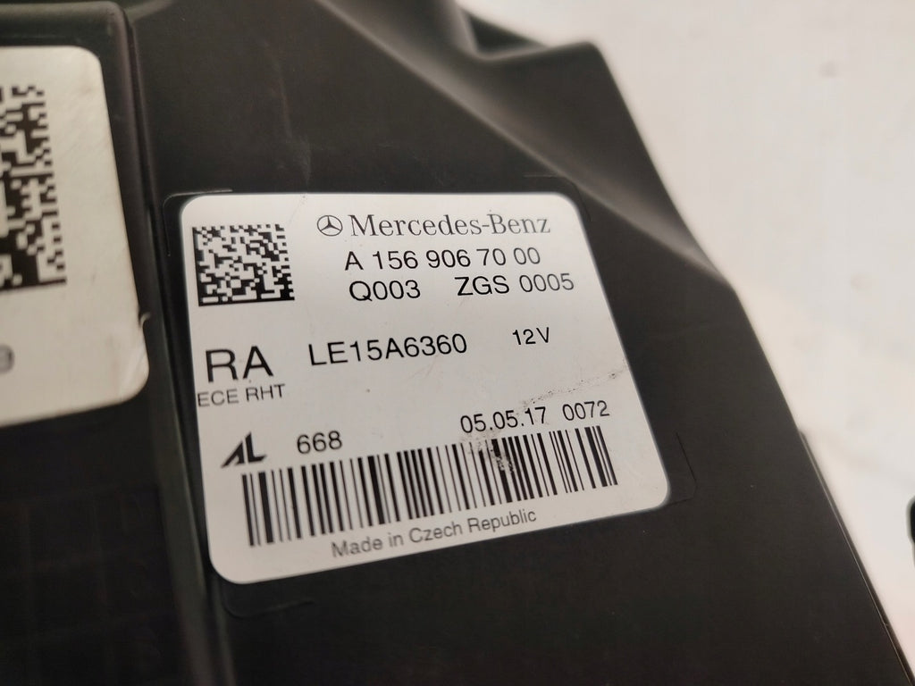 Frontscheinwerfer Mercedes-Benz Gla A1569067000 Full LED Rechts Headlight SCH3056545029lq