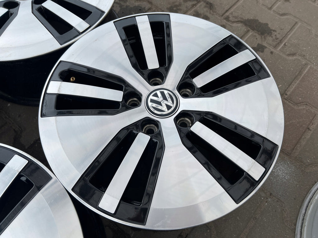 4x Alufelge 16 Zoll 6.5" 5x112 46ET 5GE601025 VW Golf Vii Rim Wheel FEL3786768719nx